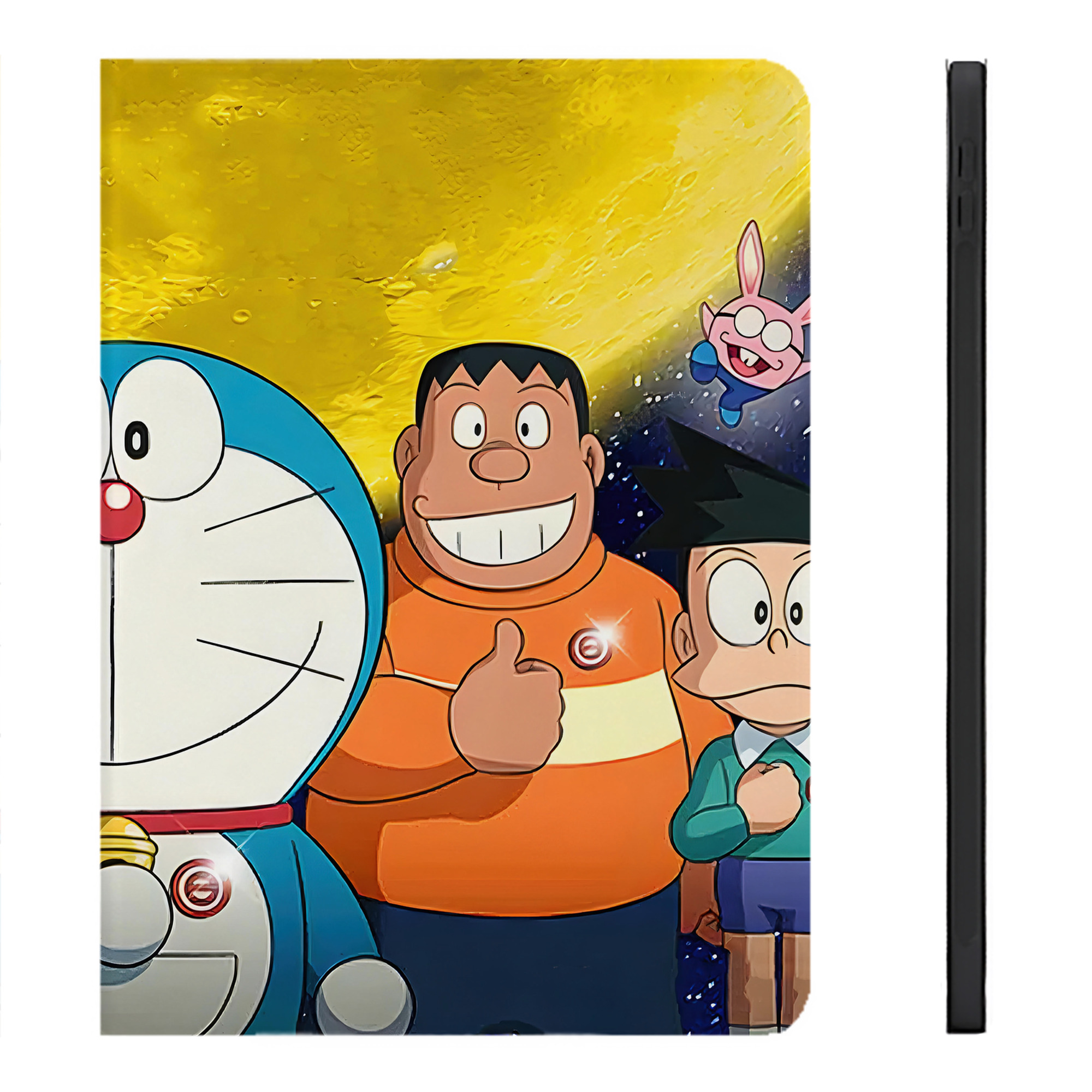 （画像用） ドラえもん Doraemon IPadケース ペンホルダー付き ブックスタイルデザイン